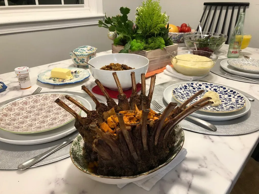 Crown Roast of Lamb (Image Credits: Flickr)