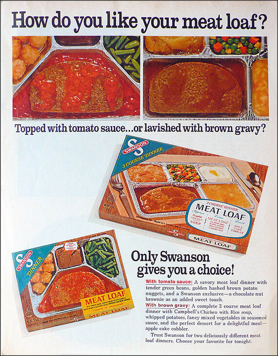 Swanson TV Turkey Dinner (image credits: flickr)
