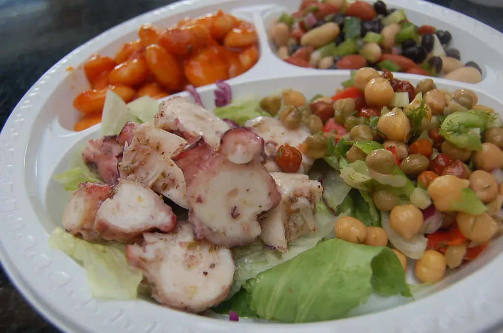 Taurus: Mediterranean Grain Bowl with Roasted Vegetables (Image Credits: Flickr)