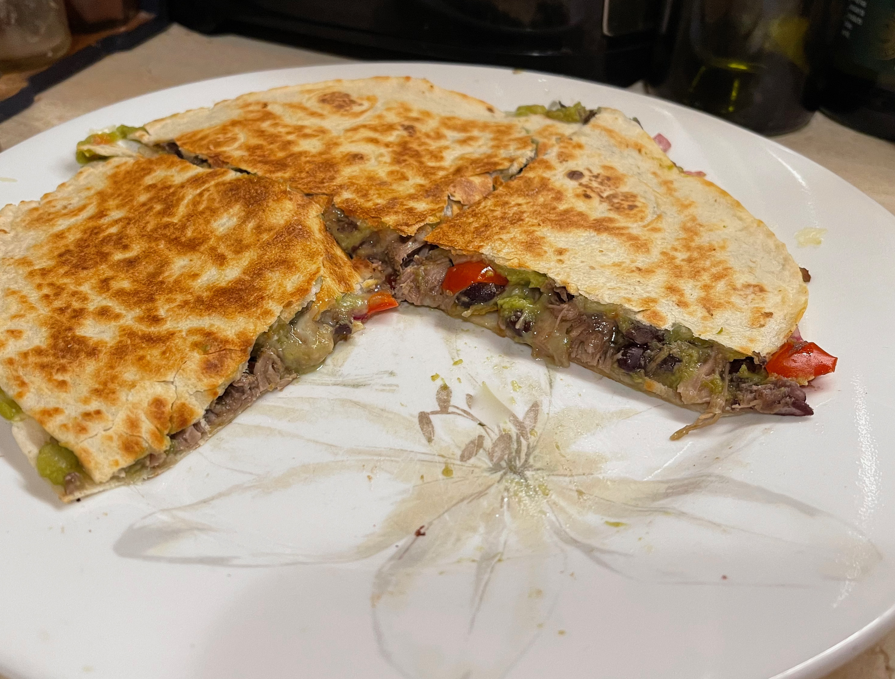 Bean and Cheese Quesadillas (image credits: wikimedia)