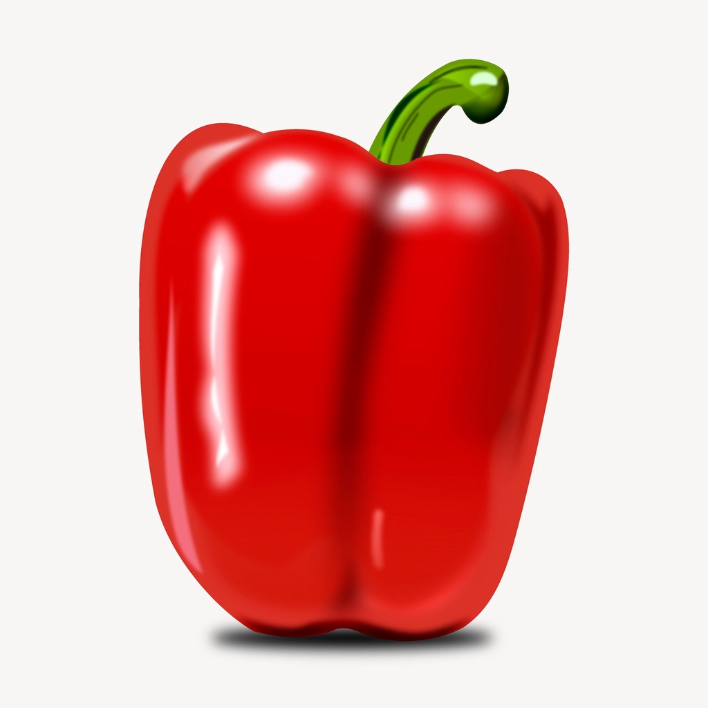 Red Bell Peppers (image credits: rawpixel)