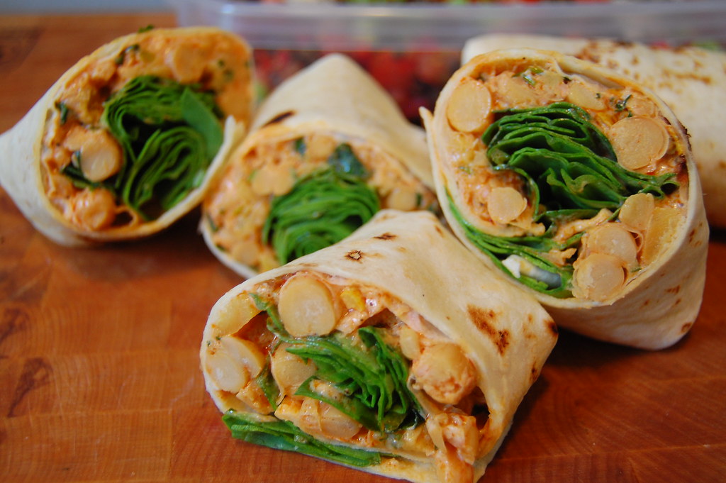 Mediterranean Chickpea Wraps That Actually Fill You Up (image credits: flickr)