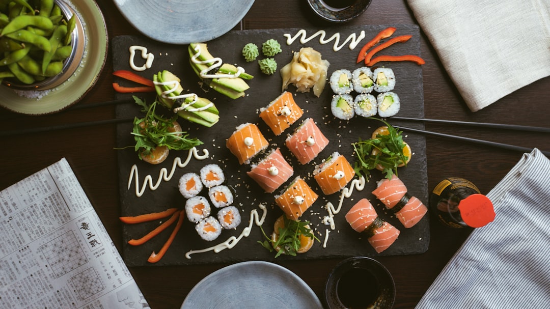 Edamame Sushi (image credits: unsplash)