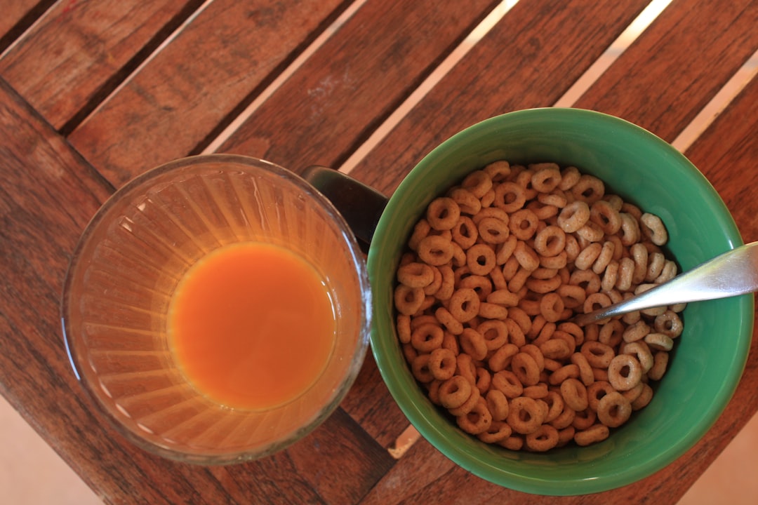 OJ's Cereal - When Orange Juice Met Its Match (image credits: unsplash)