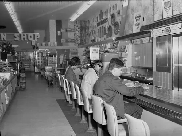 Woolworth's Lunch Counter (Image Credits: Flickr)