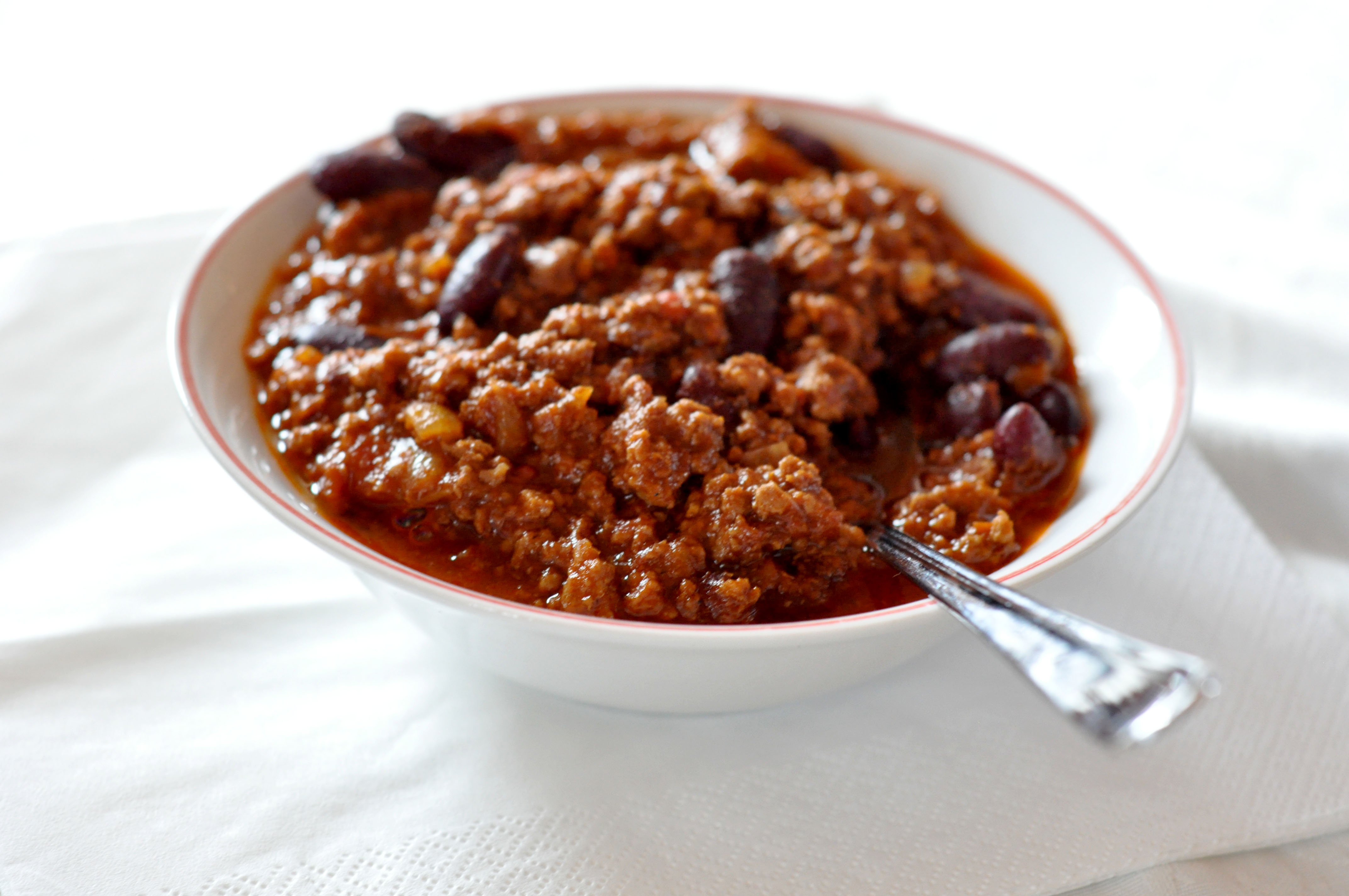 The Ultimate Beef and Bean Chili (image credits: Chili con carne

Uploaded by FAEP, CC BY-SA 2.0, https://commons.wikimedia.org/w/index.php?curid=26890694)