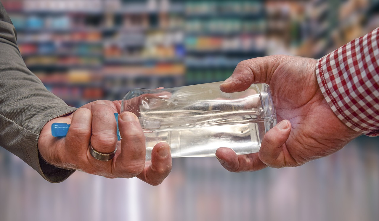 Don’t Forget the Sanitizer (image credits: pixabay)