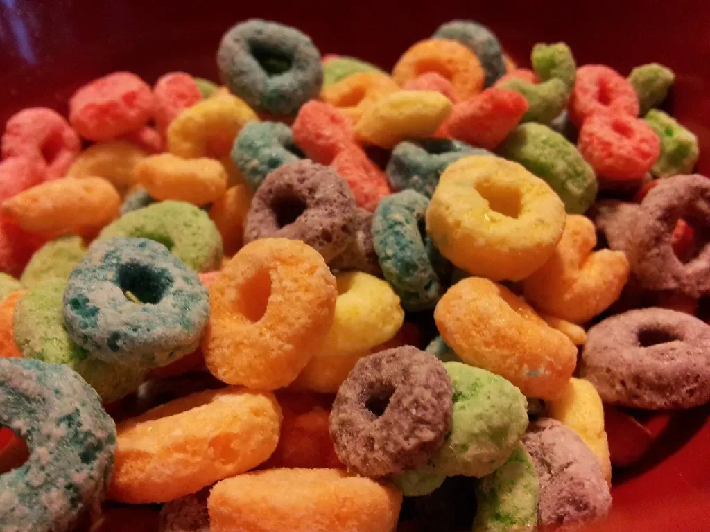 3. Rainbow Brite Cereal (1985): Beautiful, Colorful, and Chemically Charged (g4ll4is, Flickr, CC BY-SA 2.0)