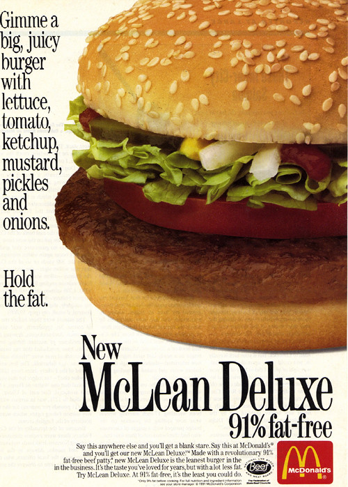 McLean Deluxe: The Health-Conscious Experiment That Backfired (image credits: flickr)