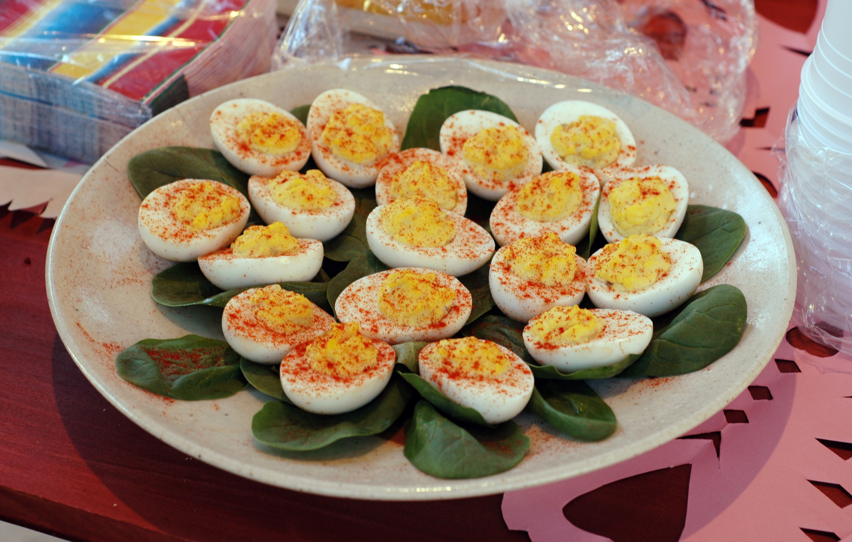 Deviled Eggs at Every Gathering (image credits: wikimedia)
