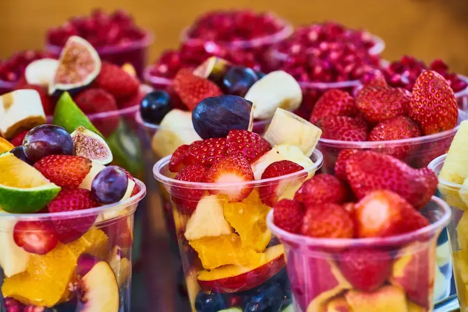 5. Pre-Cut Fruit Cups (Image Credits: Pexels)