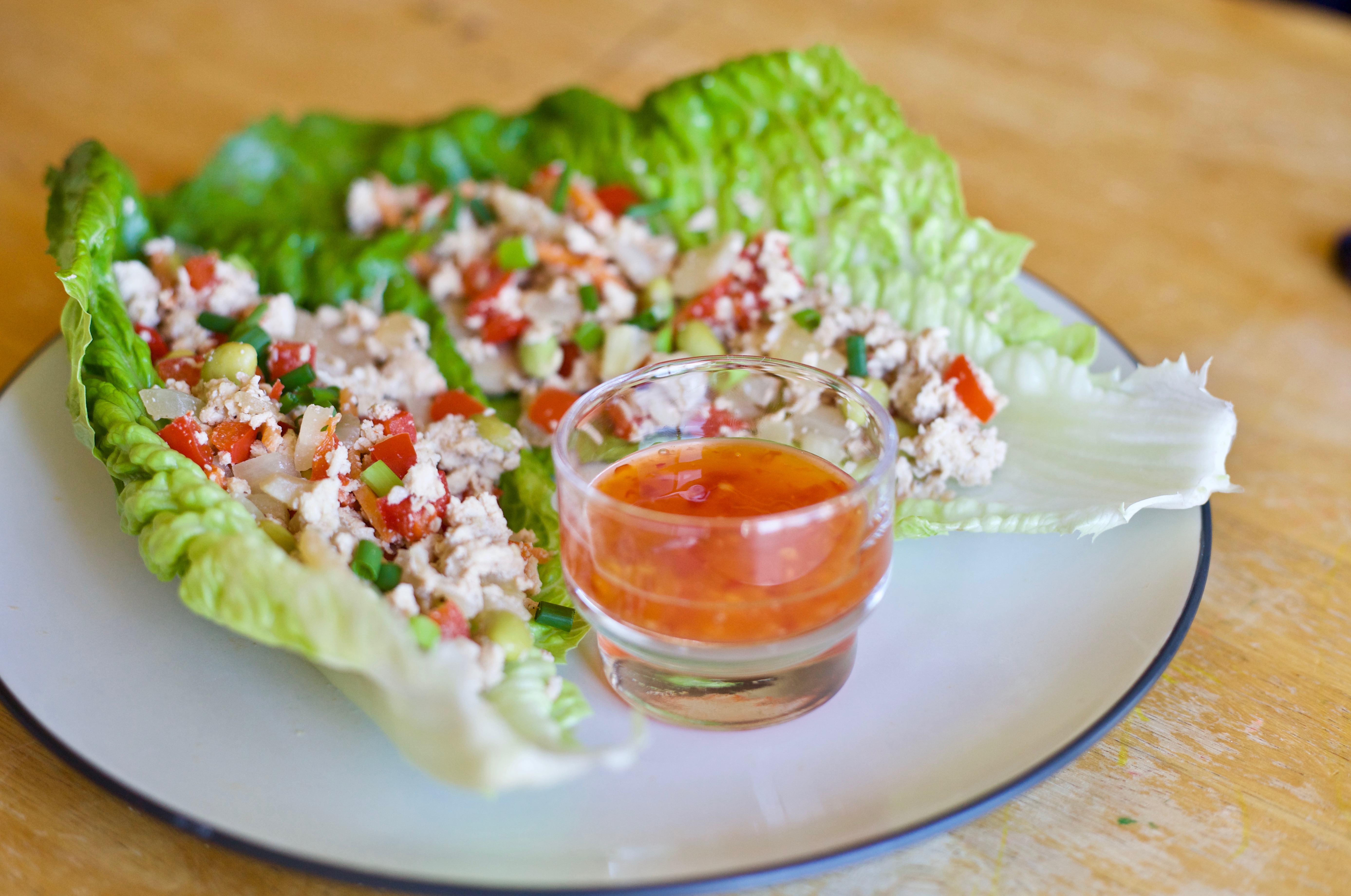 Tuna Salad Lettuce Wraps (image credits: wikimedia)
