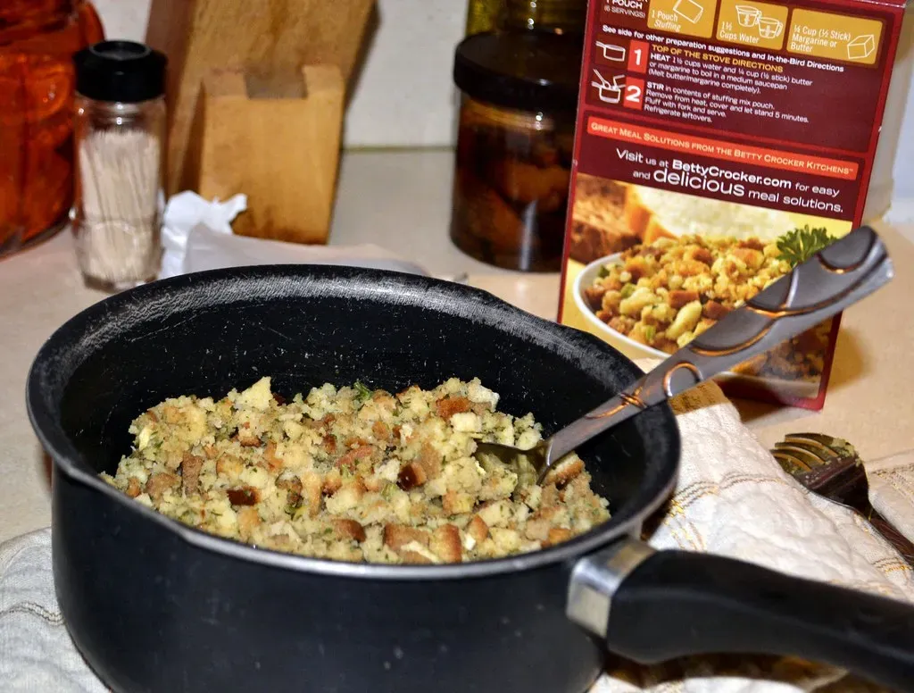 Instant Mashed Potatoes and Stove Top Stuffing (Image Credits: Flickr)