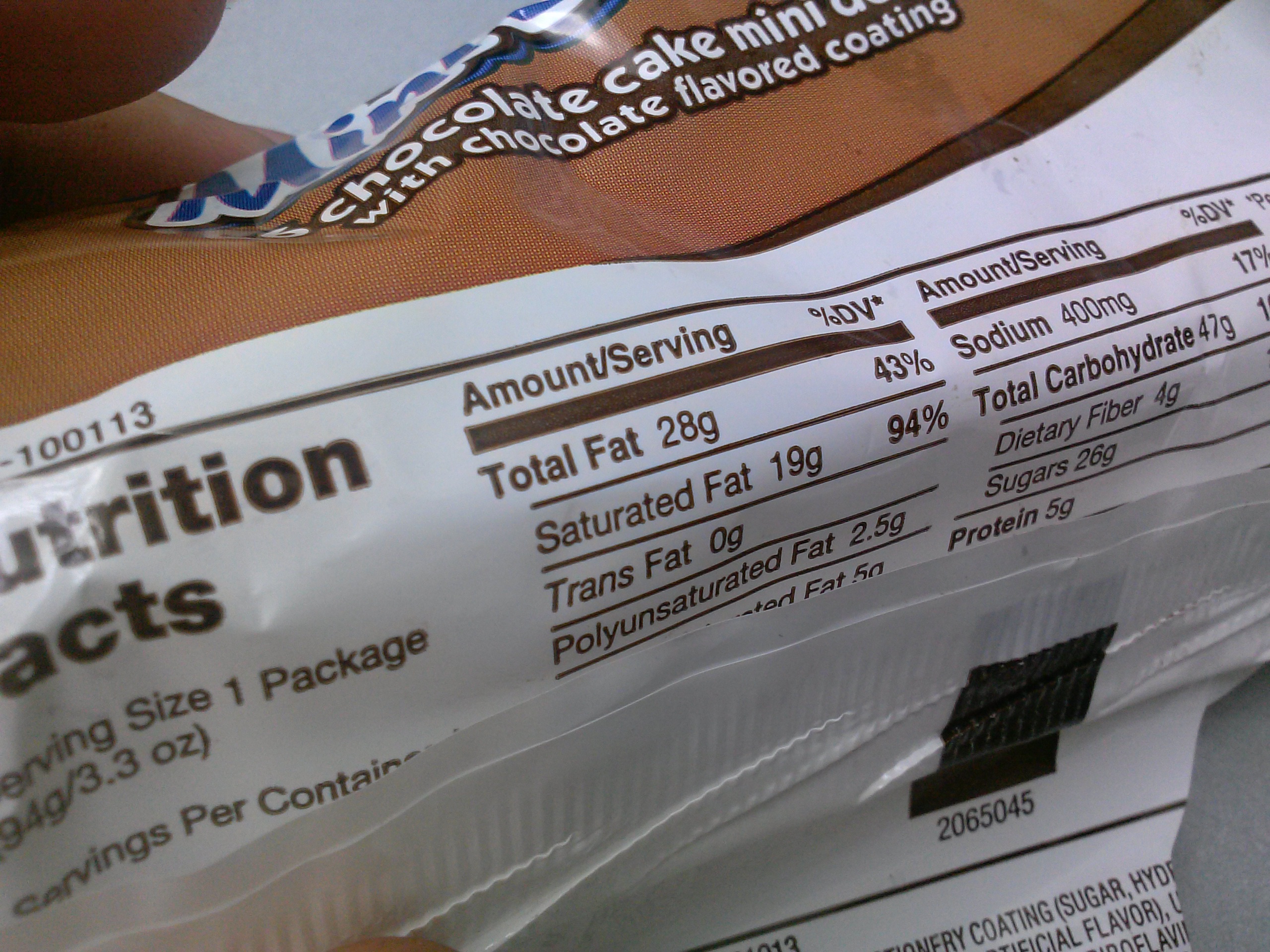 Reading Nutrition Labels for Fat Clues (image credits: wikimedia)