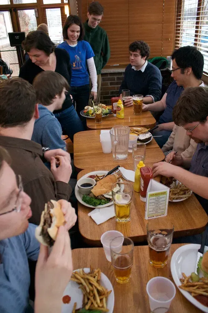 4. Dining Out More Than You Think (Nic's events, Flickr, CC BY-SA 2.0)