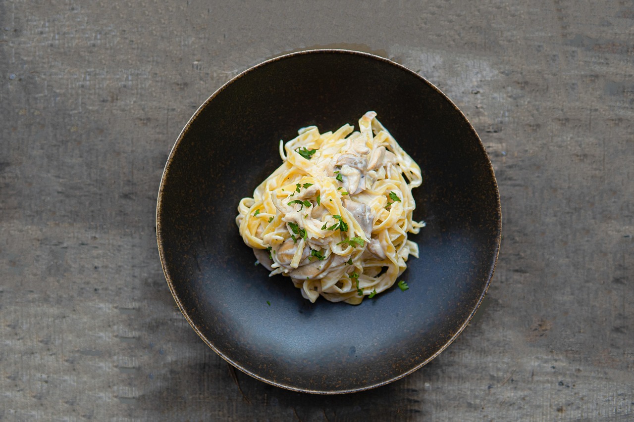 Pasta and Creamy Sauces (image credits: pixabay)