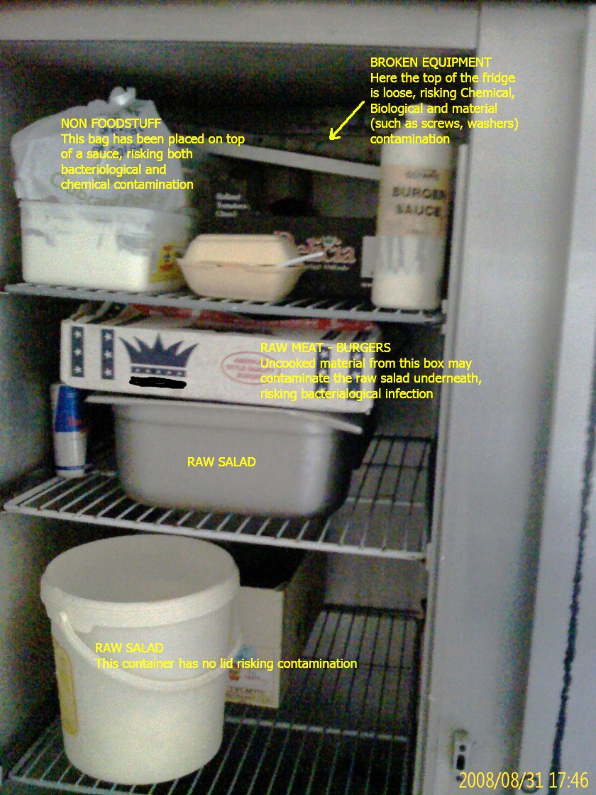 You're Creating Cross-Contamination During Food Storage (image credits: wikimedia)