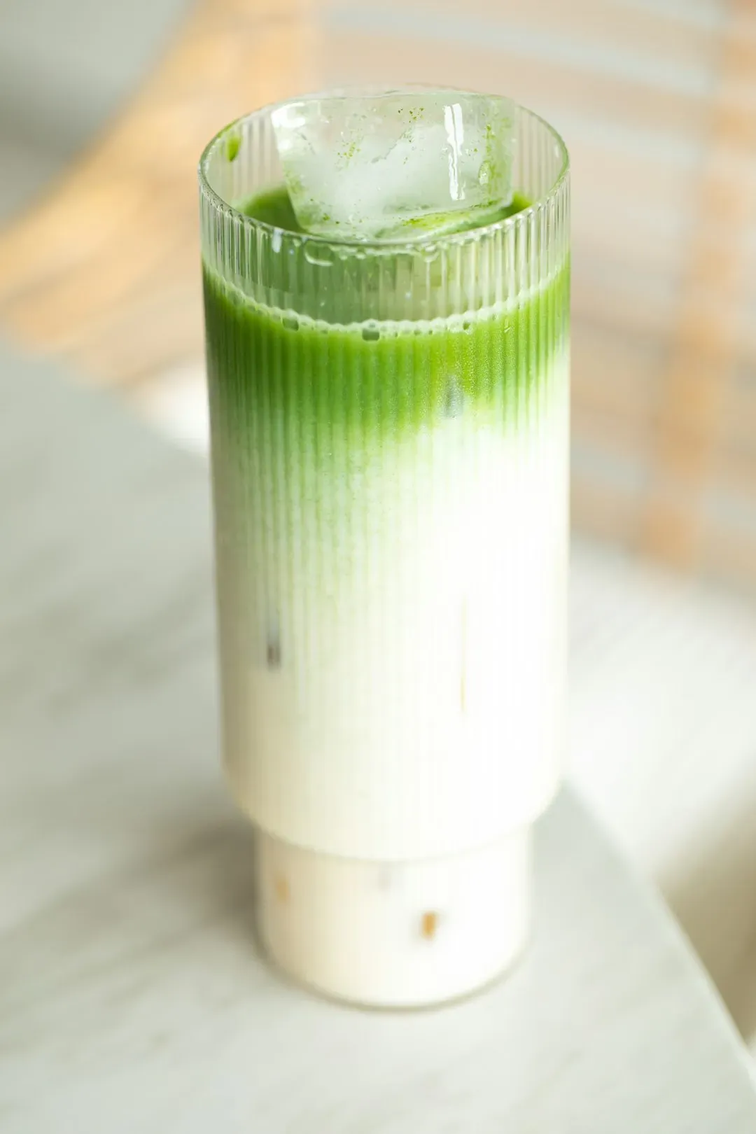 Iced Matcha Latte With No Ice (Image Credits: Unsplash)