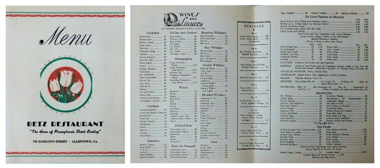 Menu Designs Were Busy, Bold, and Borderline Chaotic (Image Credits: Wikimedia)