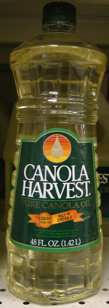 Affordable Substitute #1: Canola Oil (image credits: wikimedia)