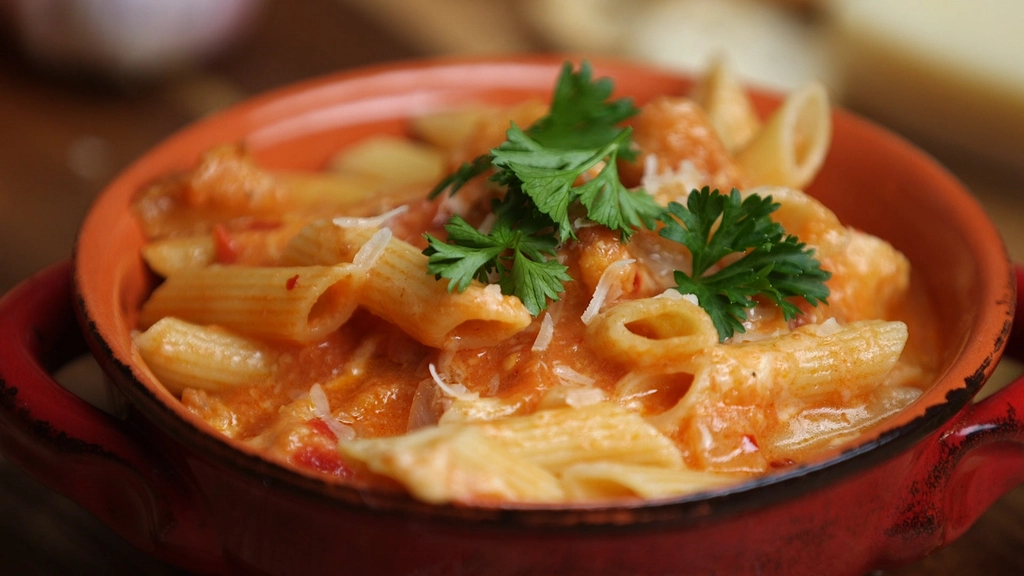 One-Pot Alfredo Pasta with Peas (image credits: rawpixel)