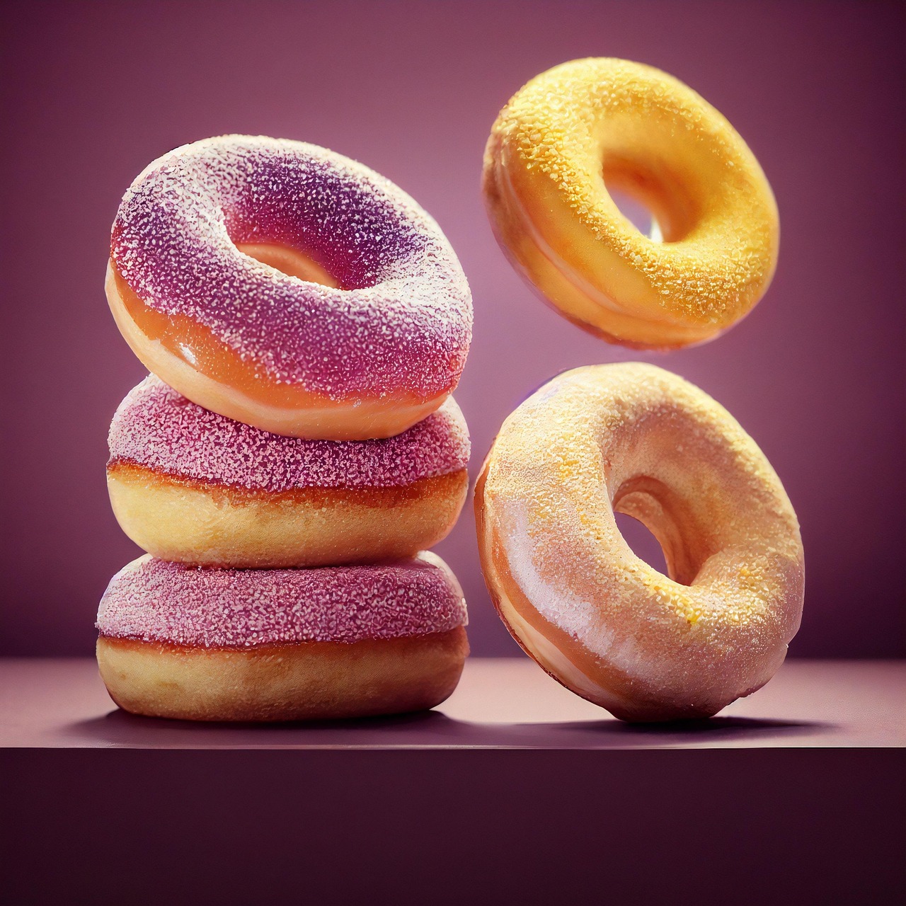 Doughnuts: Yeast vs. Cake (image credits: pixabay)