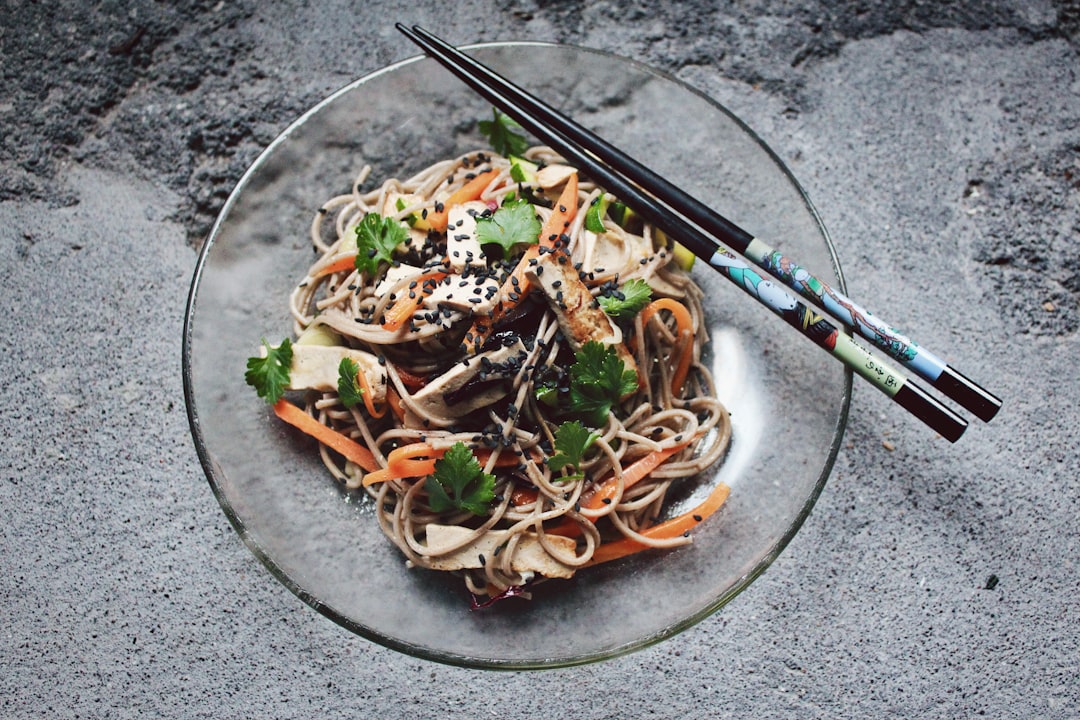 Sesame Noodles with Peanut Sauce (image credits: unsplash)