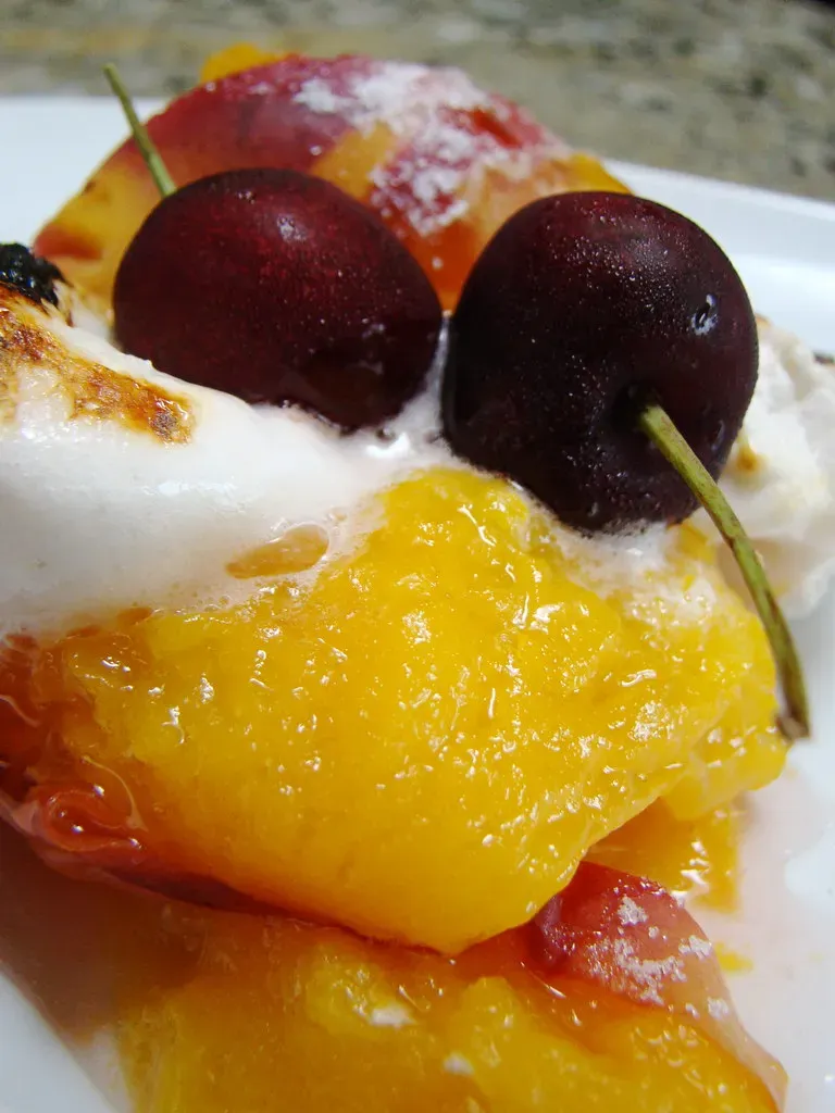 Peach Bavarian (Image Credits: Flickr)