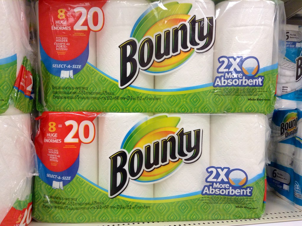 Bounty Paper Towels (Image Credits: Flickr)