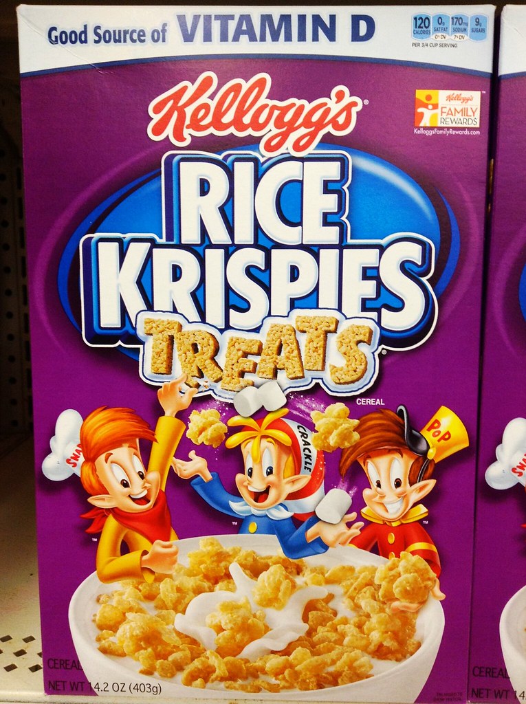 Rice Krispies Treats Cereal: Breakfast Dessert Perfection (image credits: flickr)