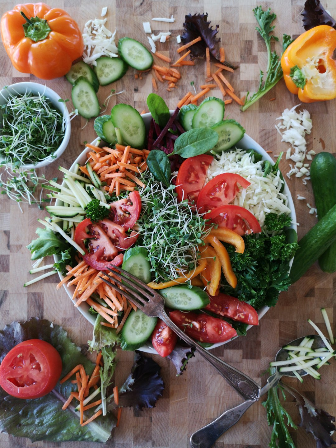 Fiber-Rich Raw Vegetables (image credits: unsplash)