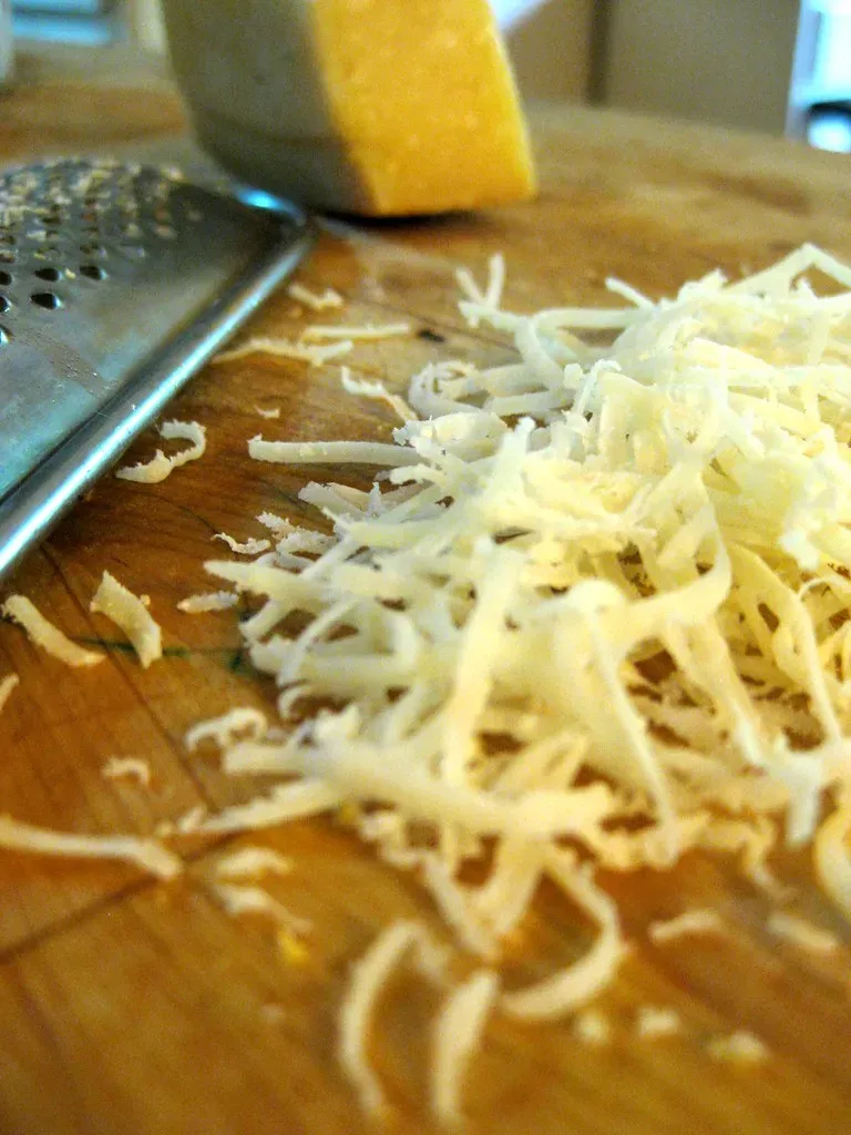 Shredded Parmesan Cheese (Image Credits: Flickr)