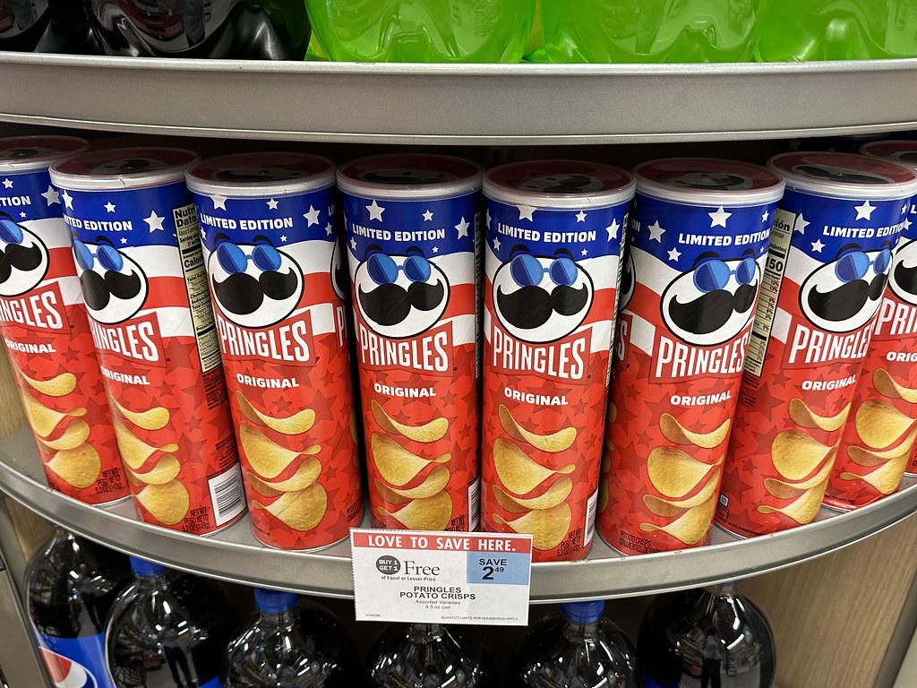 Pringles Sour Cream & Onion - The Empty Calorie Champion (image credits: flickr)