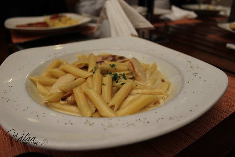 Chicken Parmesan Over Pasta - The Double Crime (image credits: flickr)