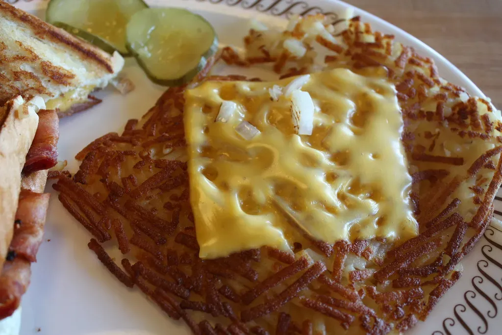 7. Waffle House Hash Browns: A Breakfast Staple Gone Budget-Busting (timlewisnm, Flickr, CC BY-SA 2.0)