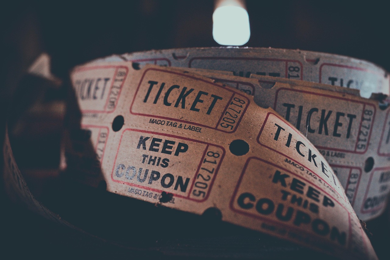 A Movie Ticket and Candy (image credits: pixabay)