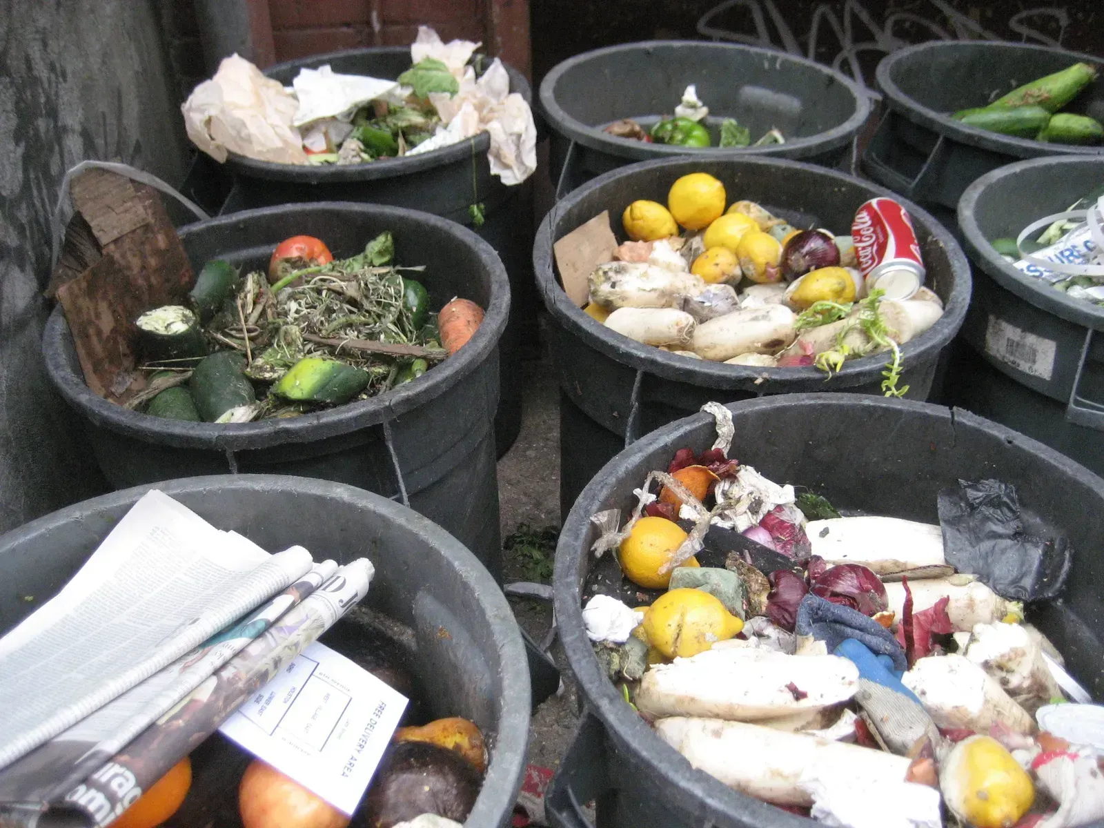 2. Food Waste Ate Into the Savings Almost Immediately (By petrr, CC BY 2.0)