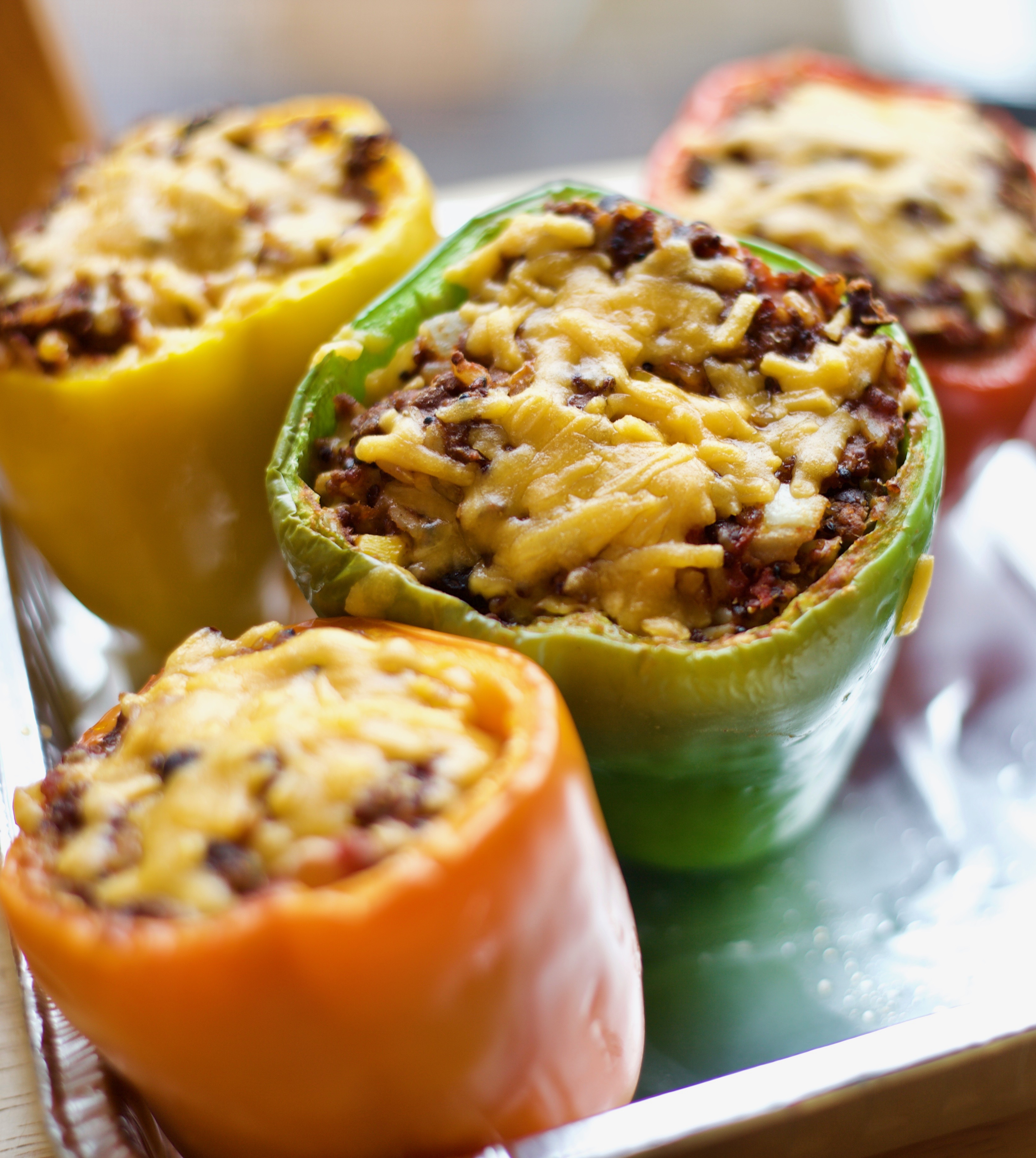 Stuffed Bell Peppers (image credits: wikimedia)