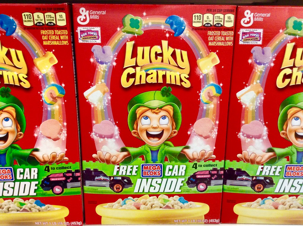 General Mills Lucky Charms: Marshmallow Magic, Sugar Loaded (image credits: flickr)