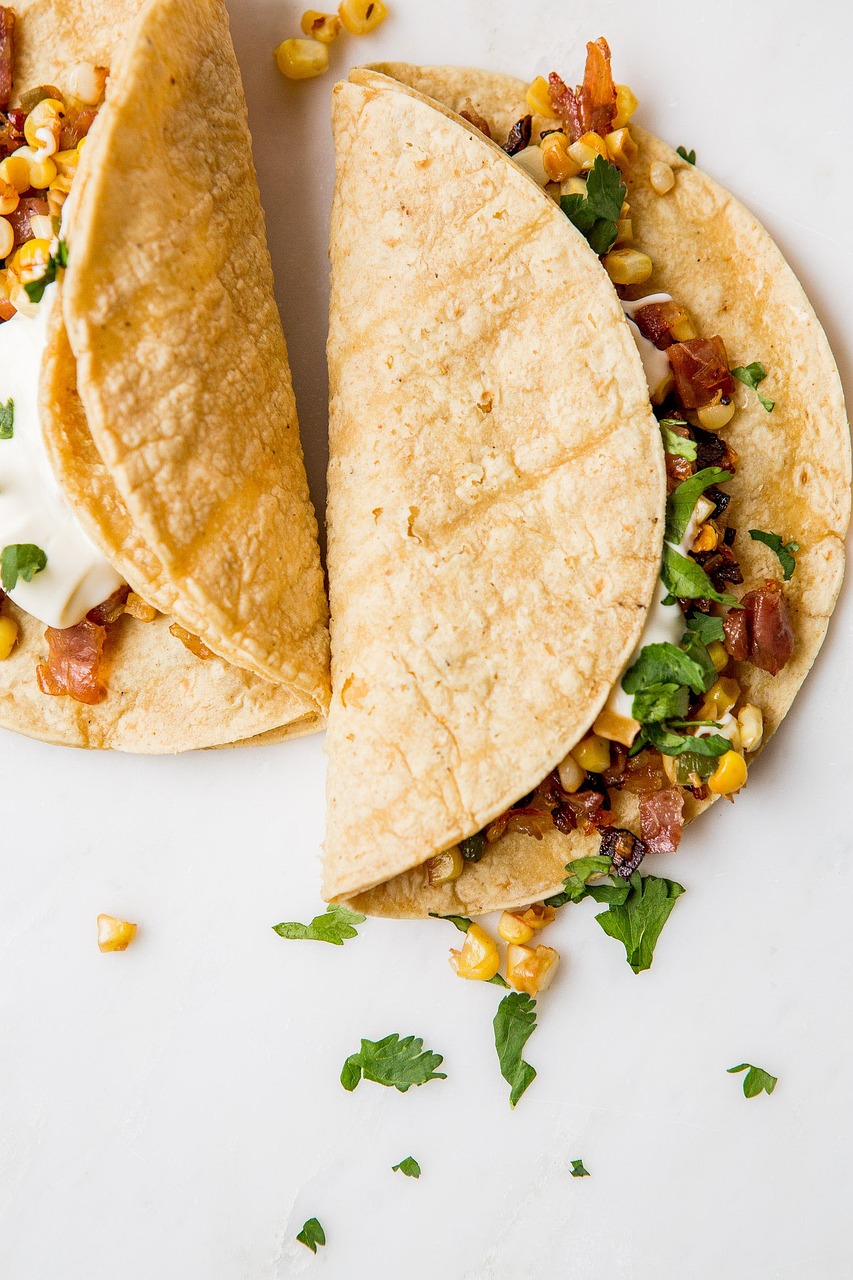 Tacos and Burritos (image credits: pixabay)