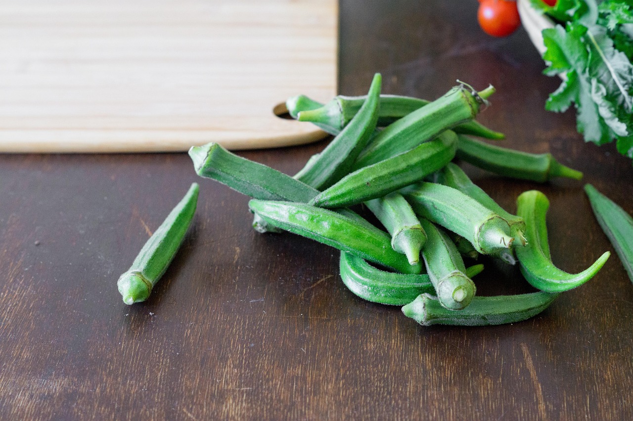 Okra - The Star-Shaped Secret (image credits: pixabay)