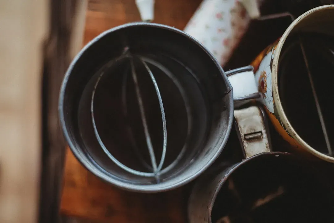 8. The Old-Fashioned Flour Sifter (Image Credits: Unsplash)