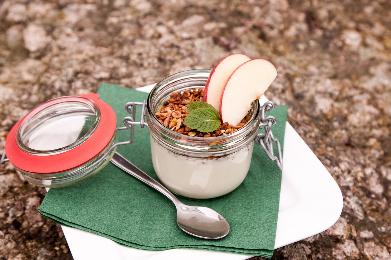 Yogurt: Probiotics for Gut and Immunity (image credits: pixabay)