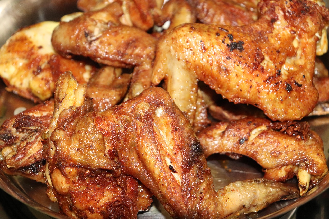 Smoked Chicken Wings (image credits: pixabay)