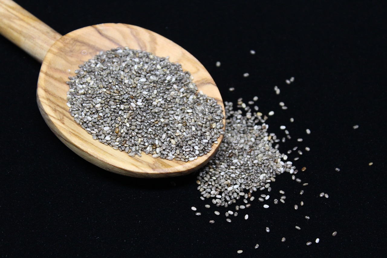 Chia Seeds (image credits: pixabay)