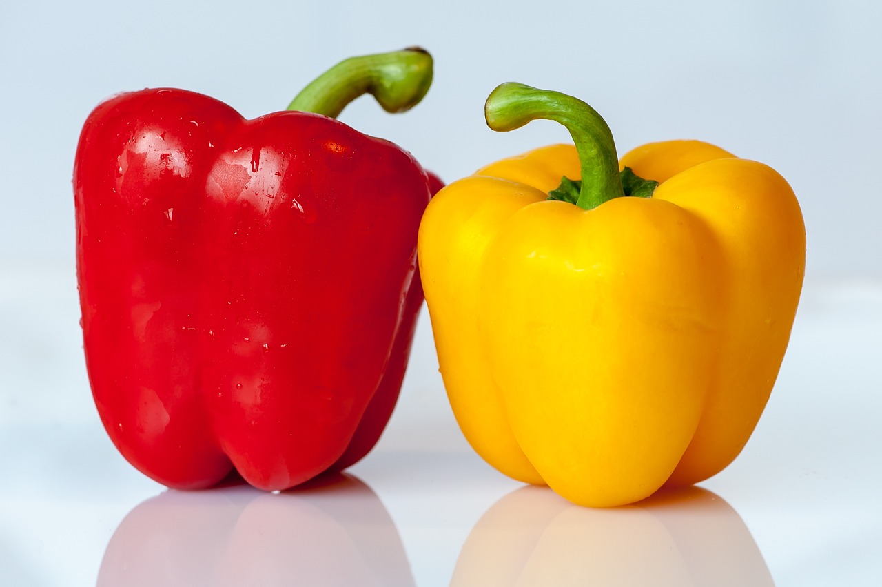 Bell Peppers: Colorful Immune Boosters (image credits: pixabay)