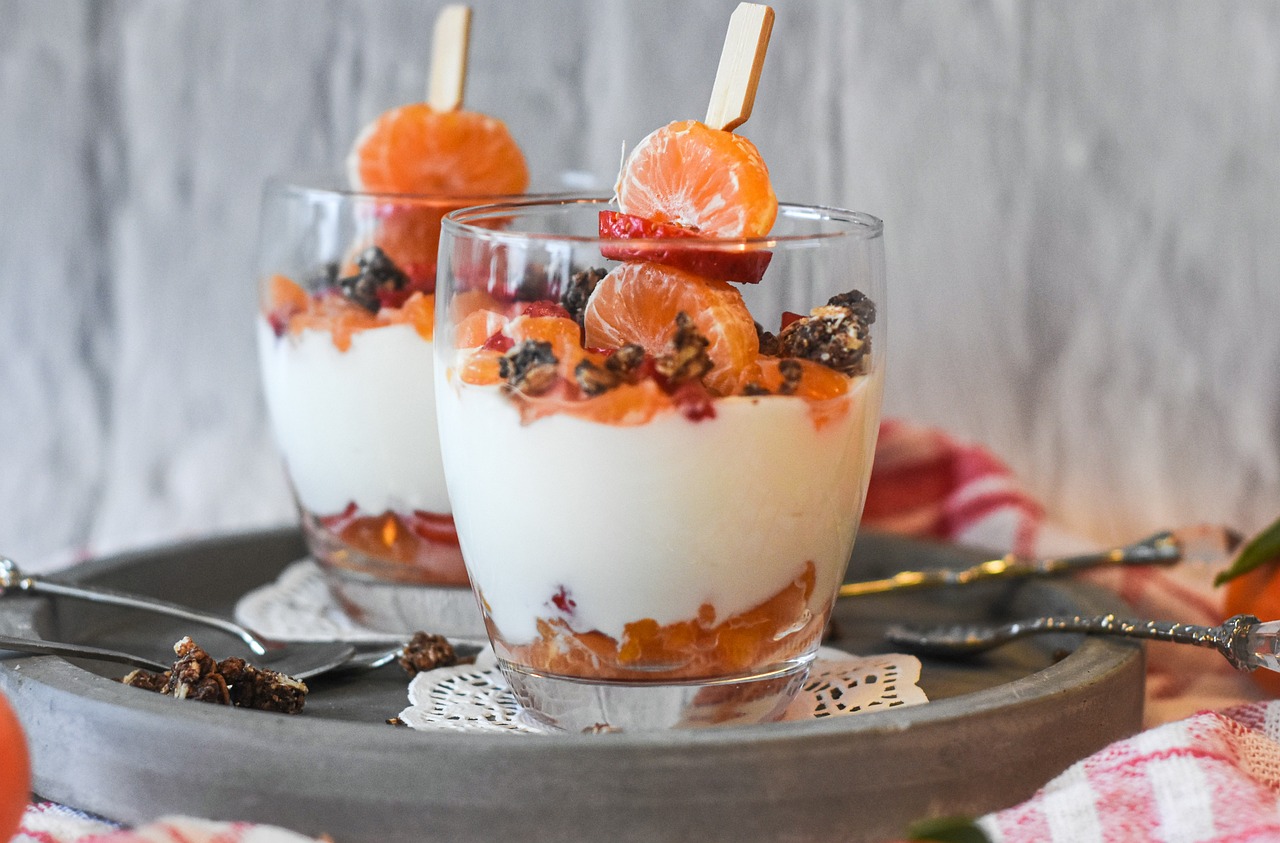 Flavored Yogurts (image credits: pixabay)