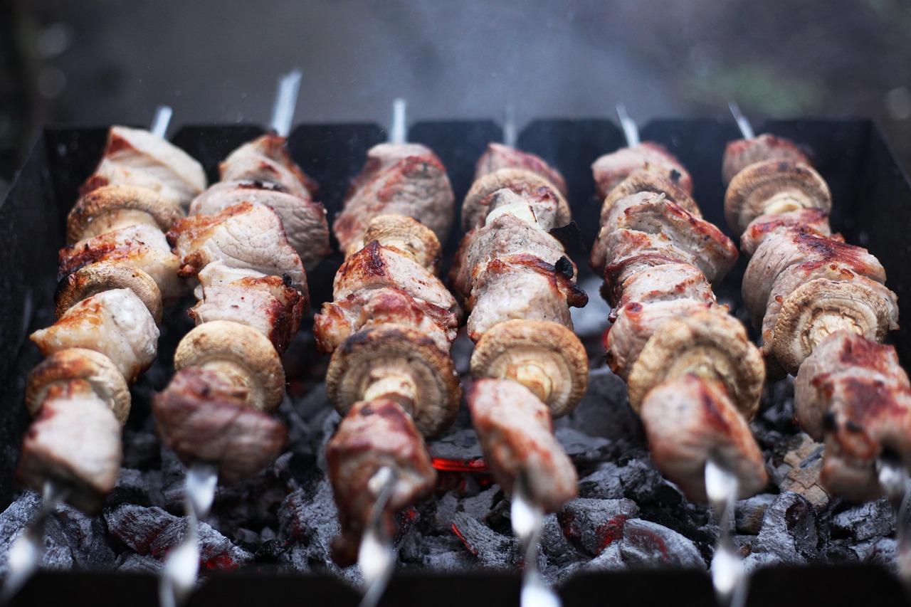 Regional Variations of Seitan Skewers (image credits: pixabay)