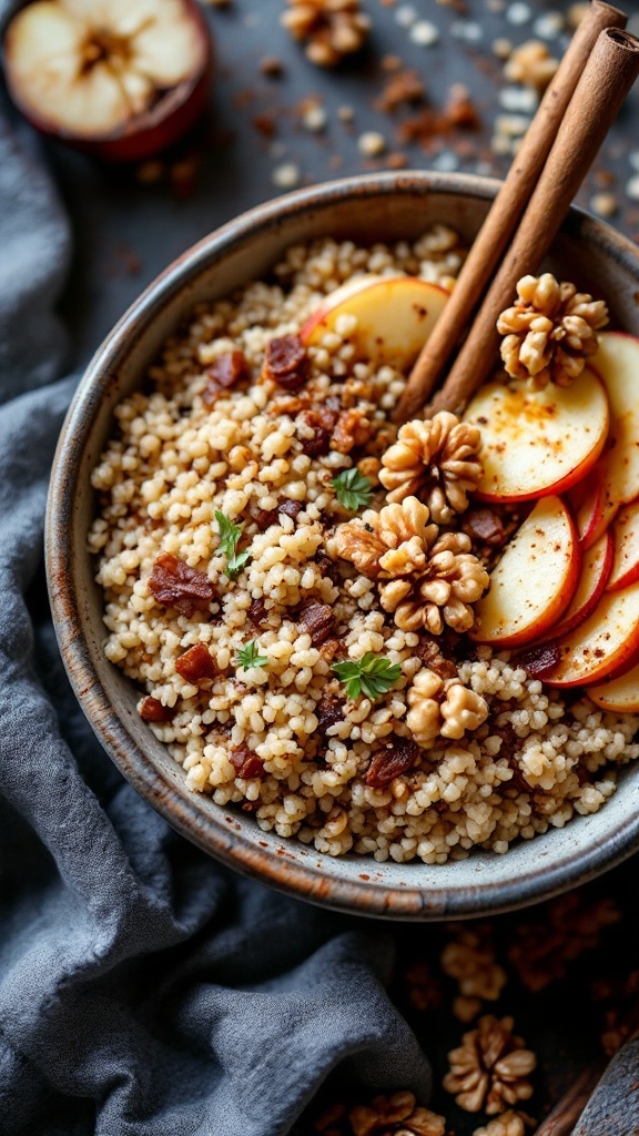 Quinoa Breakfast Bowls (image credits: wikimedia)