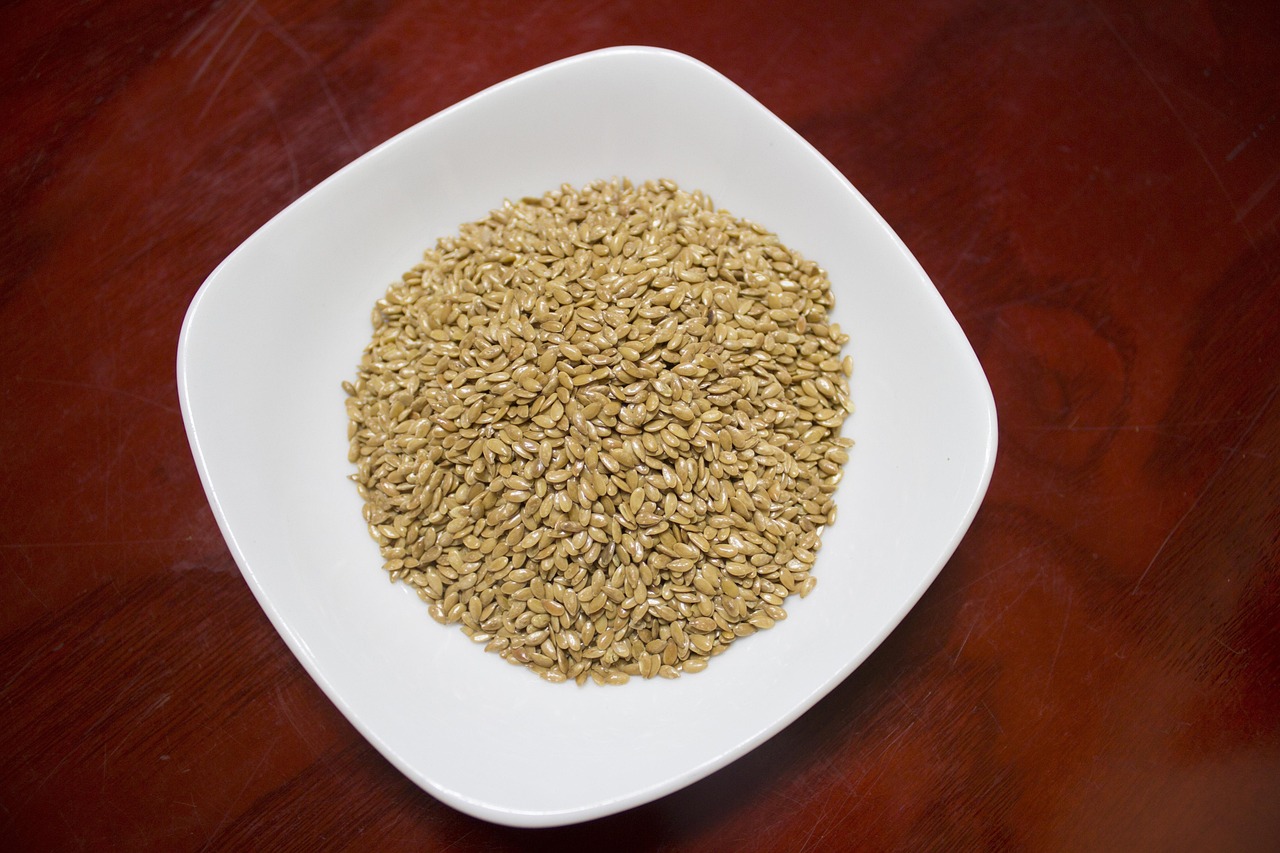 Flaxseeds (Ground) (image credits: pixabay)